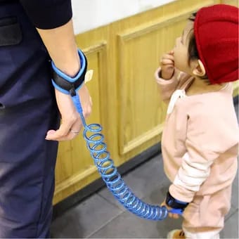 Correa de Seguridad Infantil con Pulsera Antipérdida Extensible