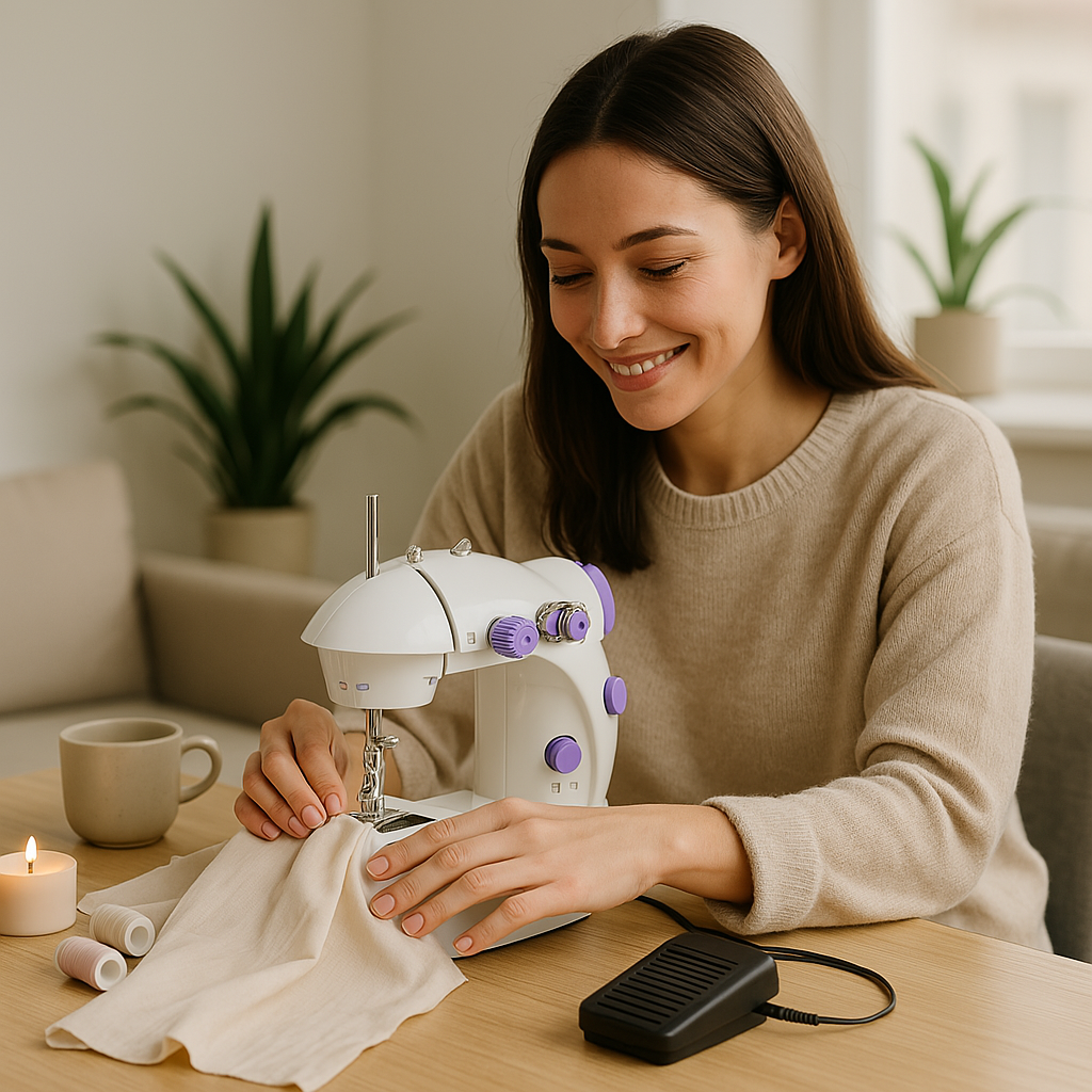 Mini Máquina de Coser Portátil