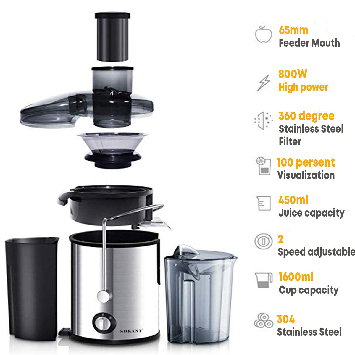 Extractor de Jugo: Nutrición Fresca y Natural al Instante