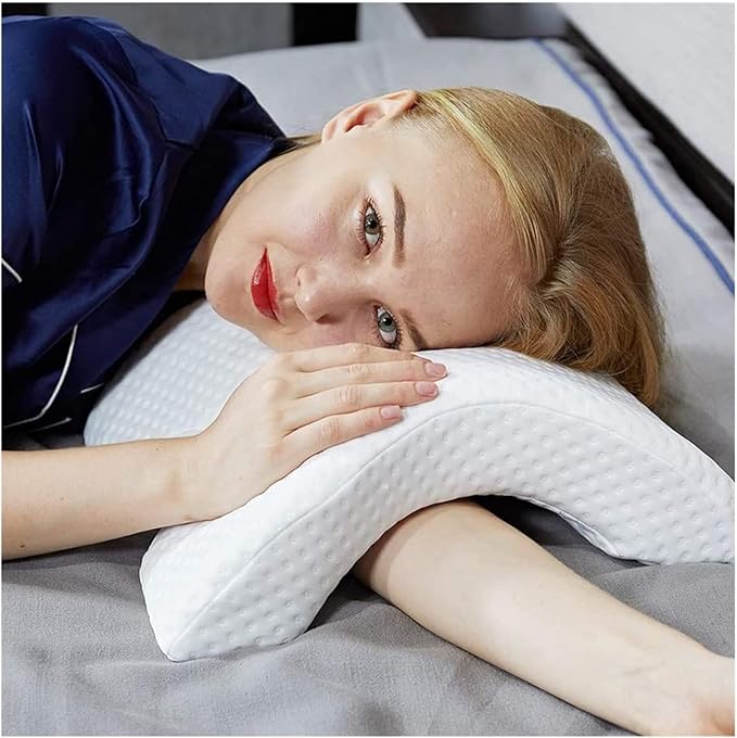 Almohada Ergonómica para Parejas con Espuma Viscoelástica – Brazo Derecho
