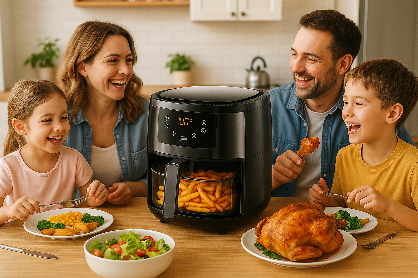 Freidora de Aire Silver Crest 8L | Potencia 2400W