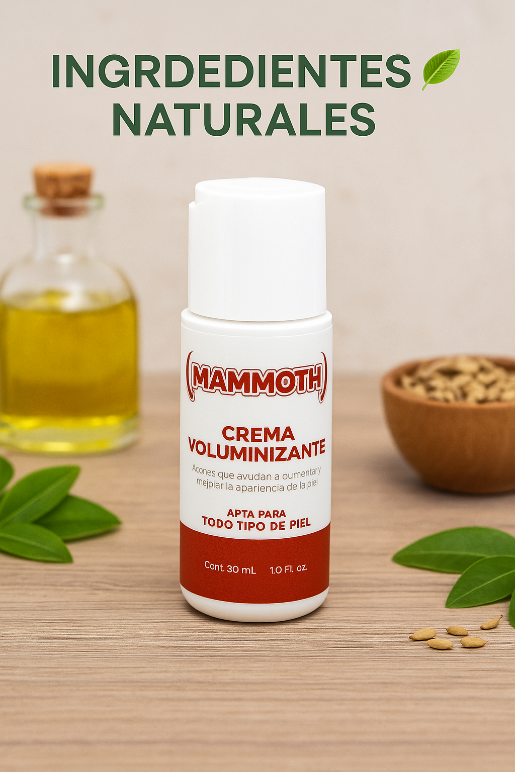 Mammoth: Crema Voluminizante