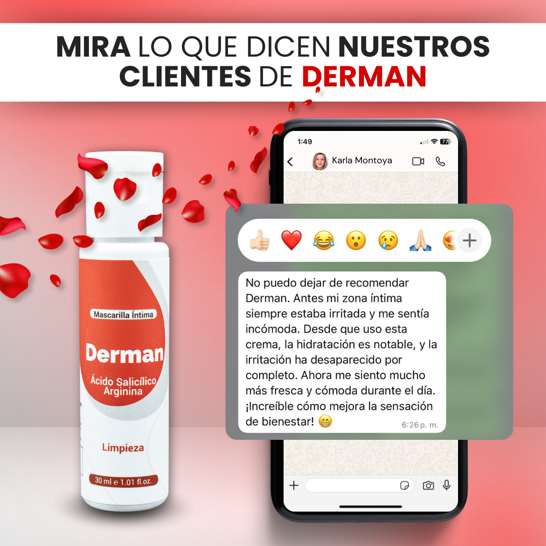 Derman: Crema Íntima Hidratante
