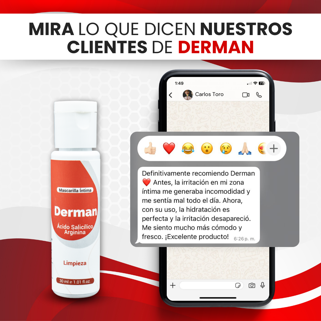 Derman: Crema Íntima Hidratante