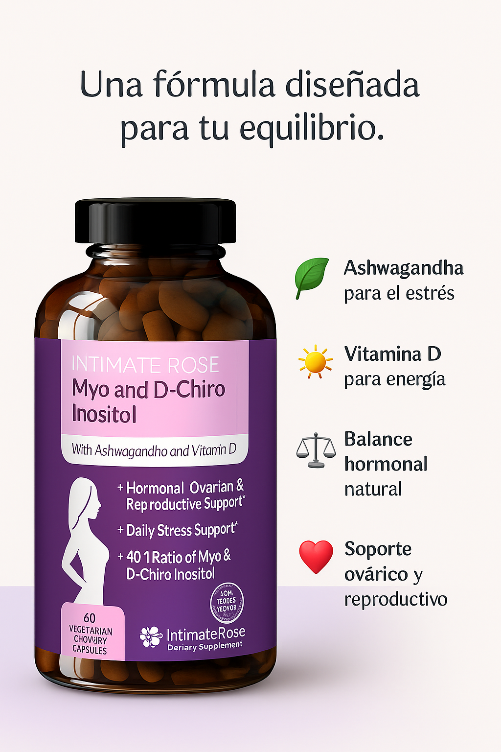 MYO Inositol 60 CAPSULAS