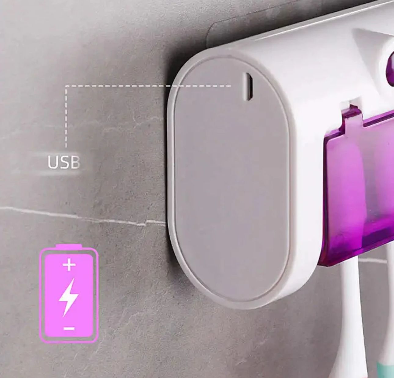 Esterilizador para Cepillos de Dientes con UV