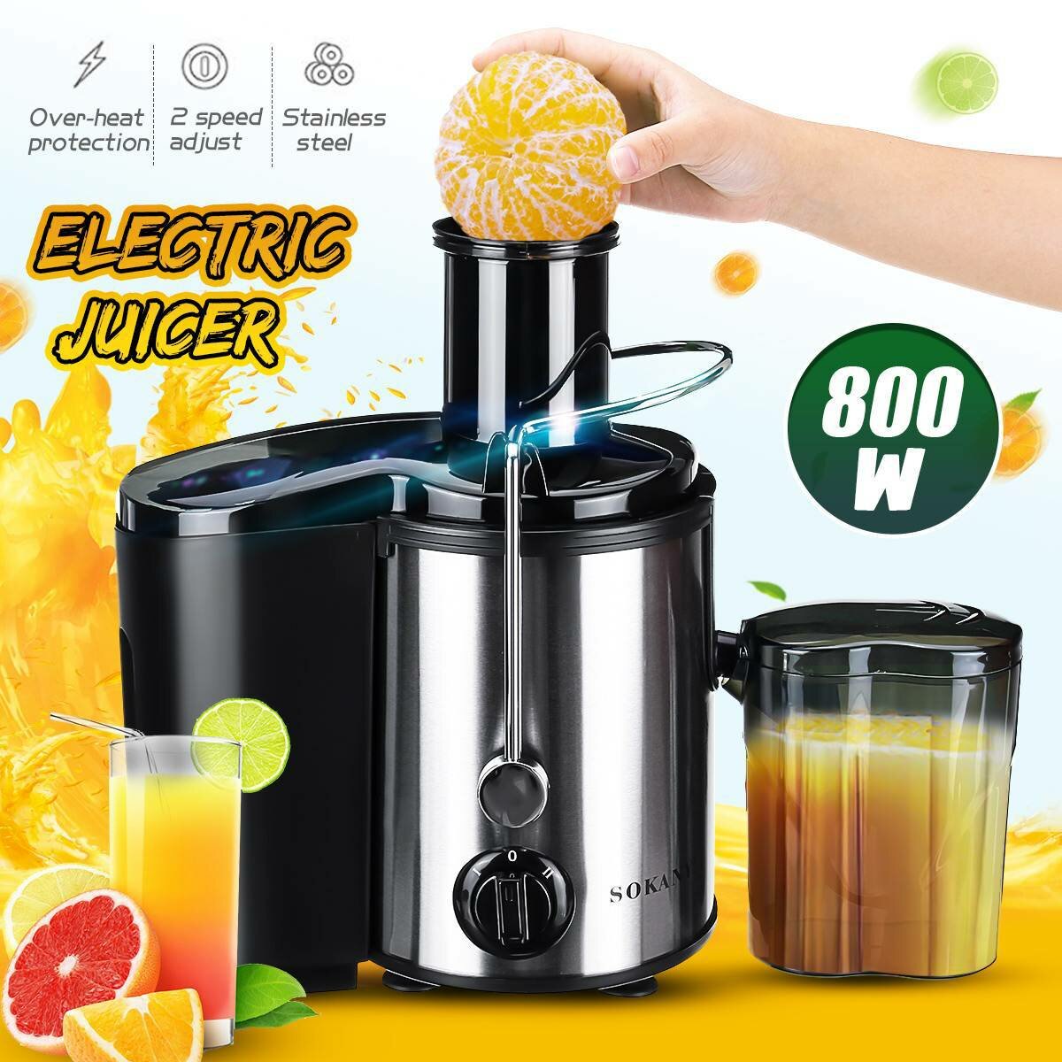 Extractor de Jugo: Nutrición Fresca y Natural al Instante