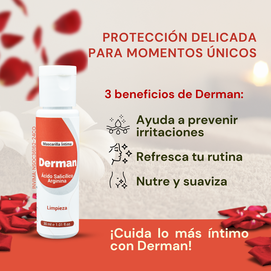 Derman: Crema Íntima Hidratante
