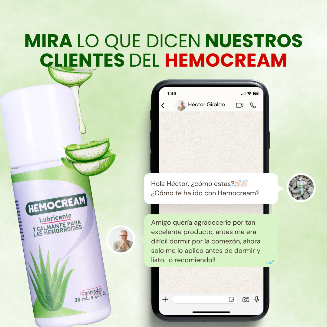 Hemocream: Crema Antihemorroides