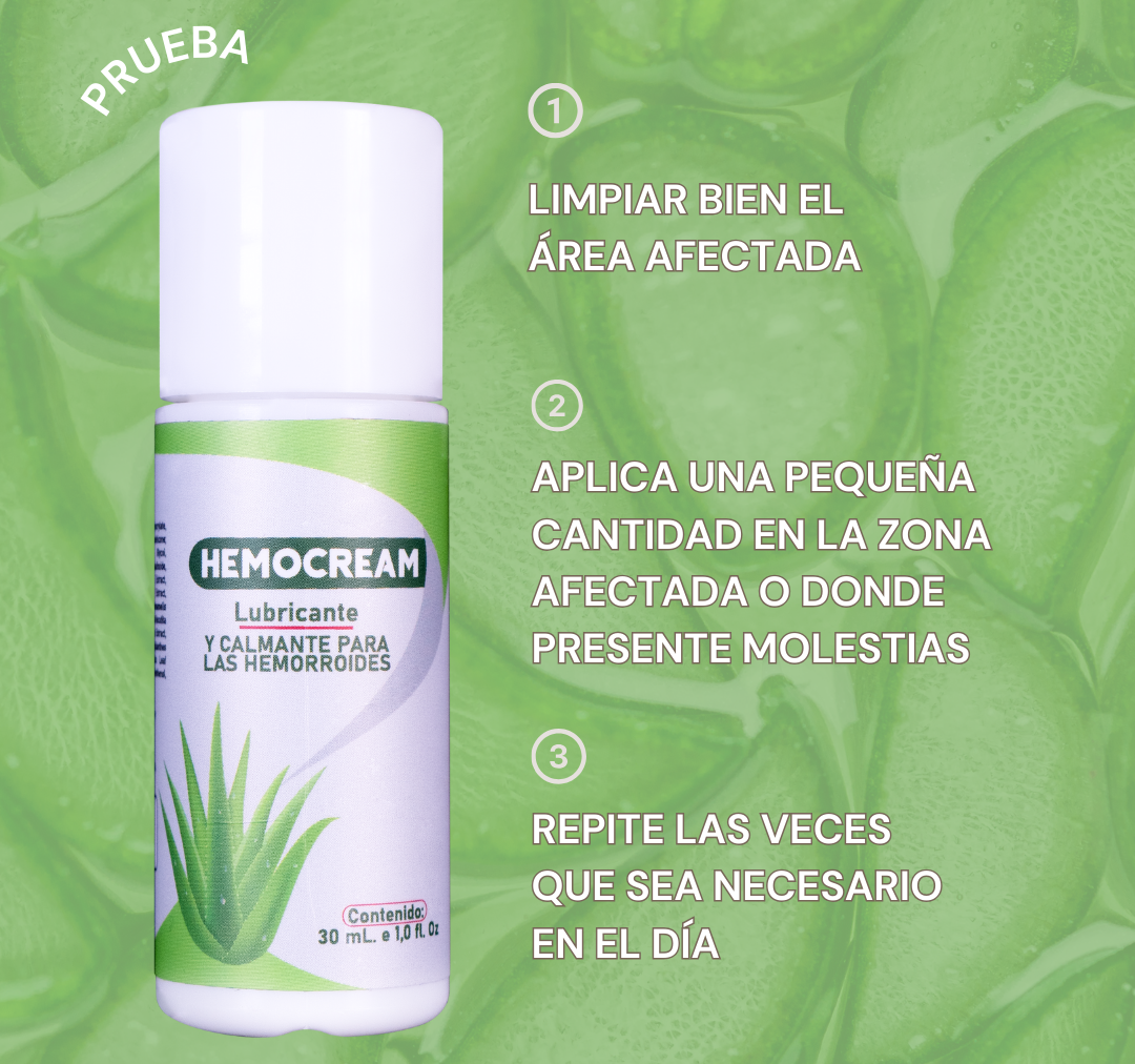 Hemocream: Crema Antihemorroides