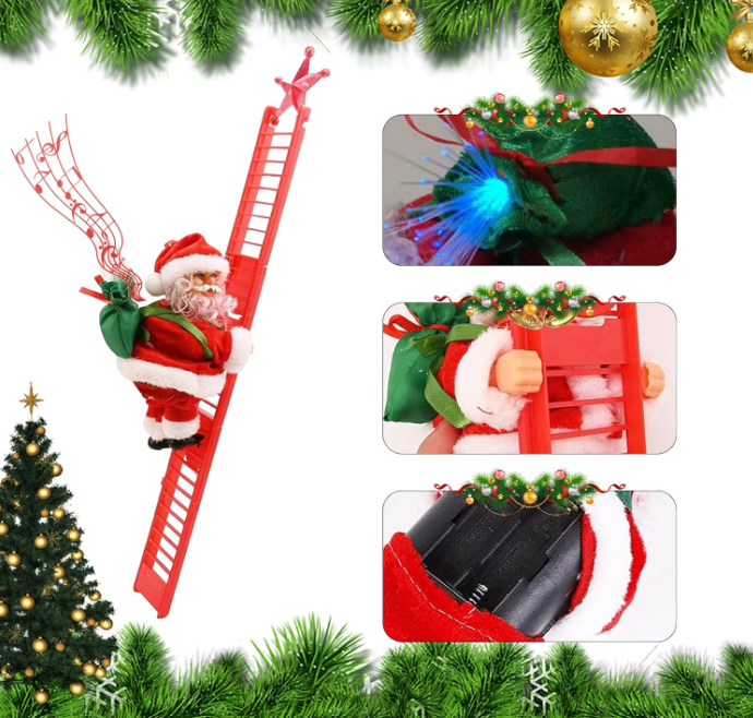 Santa Trepador Musical 🎅✨