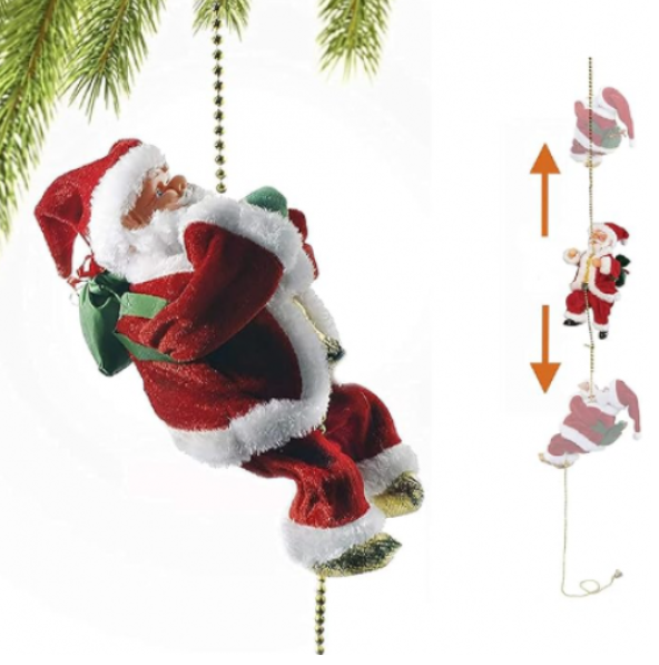 Santa Claus Escalador con Música