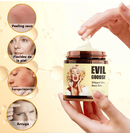 EVIL GOOD - Crema facial nutritiva con sebo natural