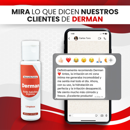 Derman: Crema Íntima Hidratante