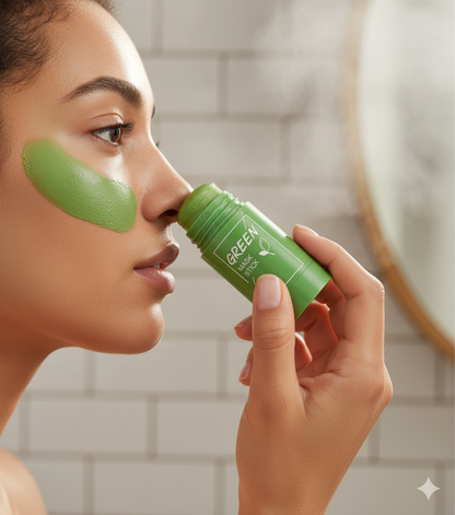 Mascarilla de té verde de limpieza profunda