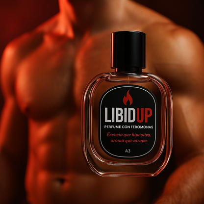 LIBIDUP Perfume con Feromonas para Hombres